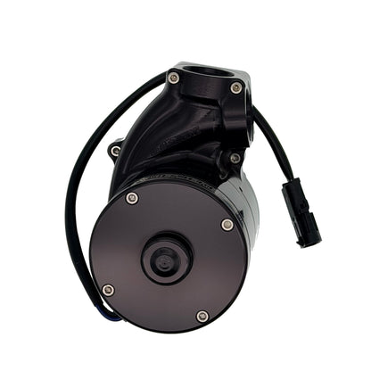 Electric Pump, Radiator Mount, 2 Exit Up and Side, 16ORB
