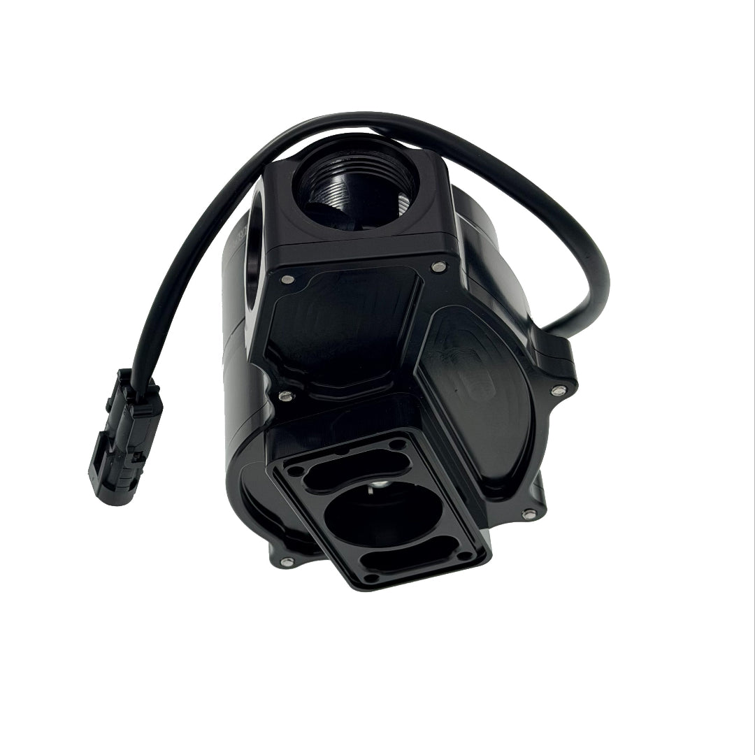 Electric Pump, Radiator Mount, 2 Exit Up and Side, 16ORB