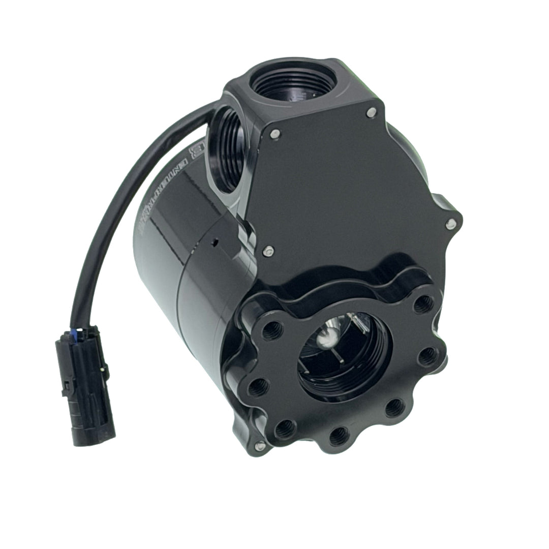 Electric Pump, Remote Mount, 2 Exit Up and Side, 16ORB – Meziere