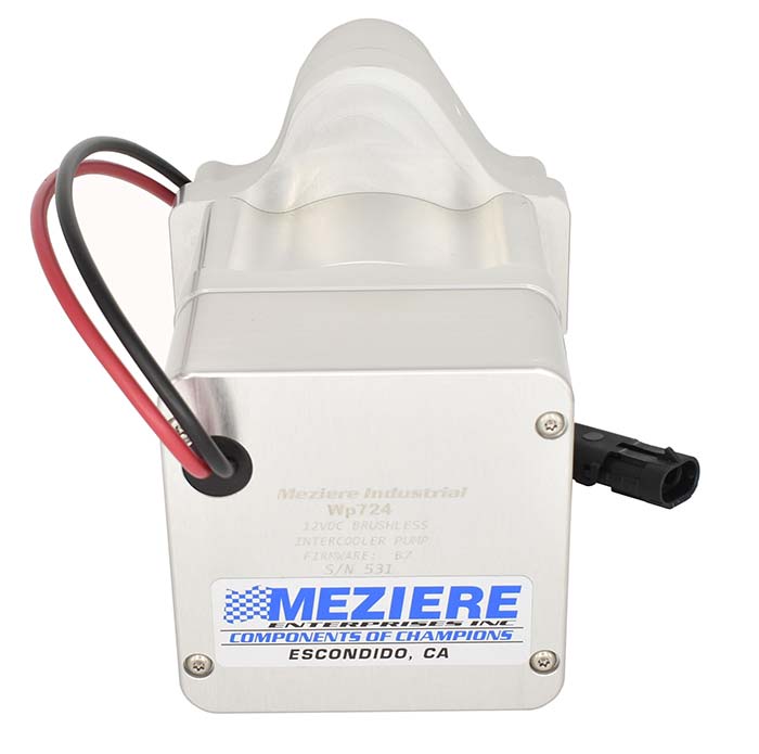 Brushless Intercooler Pump, Bulkhead, 24V, ON/OFF