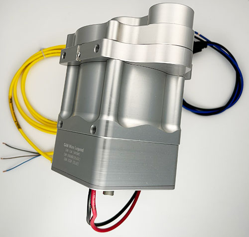 Brushless Intercooler Pump, Bulkhead, 24V, High/Low