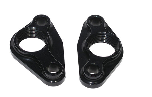 Block Adapter Set, SB Ford pre 1994, to 3/4" NPT Female