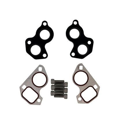 LS Block Adapter Set, Electric Water Pump | GM LSx to #12ORB, WP89
