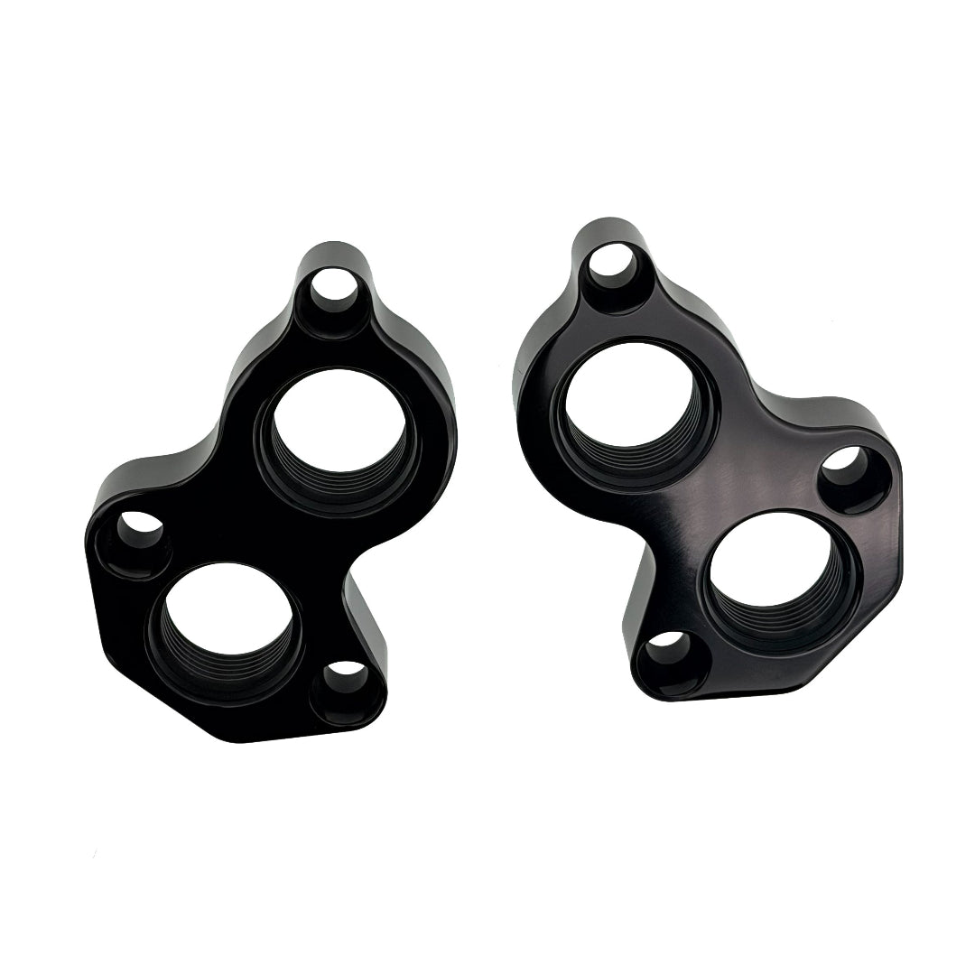 LS Block Adapter Set, Electric Water Pump | GM LSx to #12ORB, WP89