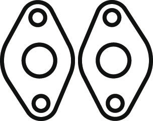 Replacement Gasket, Ford FE, Pair