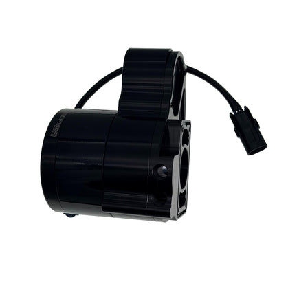 Electric Pump, Radiator Mounted, High Flow, Dual Out, 55 GPM, Trans Pan Ready