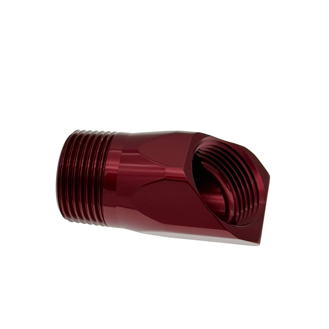 Adapter, 45 degree inlet 1" NPT