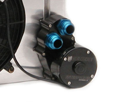 Electric Pump, Radiator Mounted, High Flow, Dual out, 55 GPM
